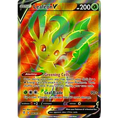 166 / 203 Leafeon V Ultra Rara V Full Art foil (EN) -NEAR MINT-