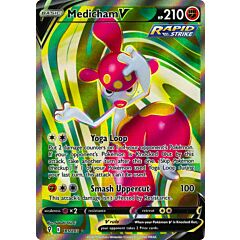 185 / 203 Medicham V Ultra Rara V Full Art foil (EN) -NEAR MINT-