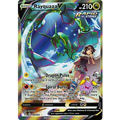 194 / 203 Rayquaza V Ultra Rara V Full Art foil (EN) -NEAR MINT-