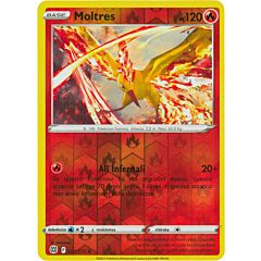 021 / 172 Moltres Rara Holo Reverse foil (IT) -NEAR MINT-