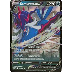 101/189 Samurott di Hisui V Rara Holo V foil (IT) -NEAR MINT-