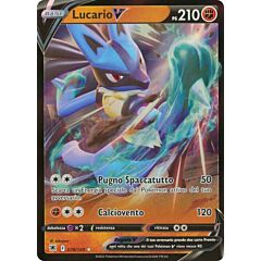 078/189 Lucario V Rara Holo V foil (IT) -NEAR MINT-