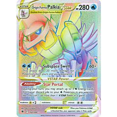 192/189 Origin Forme Palkia VSTAR Rara Segreta V ASTRO Rainbow foil (EN) -NEAR MINT-