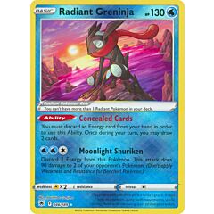 046/189 Radiant Greninja Radiant foil (EN) -NEAR MINT-
