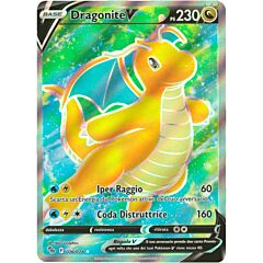 076/078 Dragonite V Ultra Rara V full art foil (IT) -NEAR MINT-