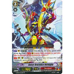 G-BT05-ITRe2 Kaiser Draconico Vermiglio rara foil (IT) -NEAR MINT-