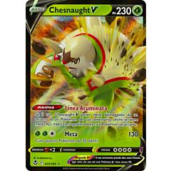 015 / 195 Chesnaught V Rara Holo V foil (IT) -NEAR MINT-
