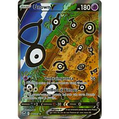 177 / 195 Unown V Ultra Rara V Full Art foil (IT) -NEAR MINT-