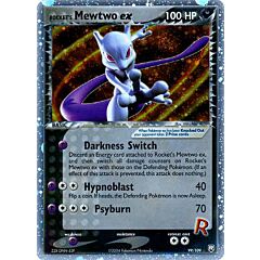 099 / 109 Rocket's Mewtwo EX rara ex foil (EN) -NEAR MINT-