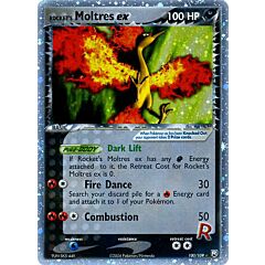 100 / 109 Rocket's Moltres EX rara ex foil (EN) -NEAR MINT-