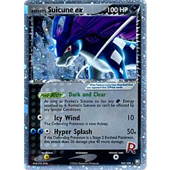 105 / 109 Rocket's Suicune EX rara ex foil (EN) -NEAR MINT-