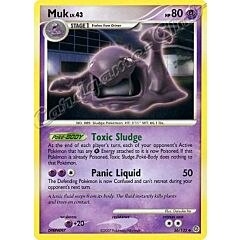 056 / 132 Muk LV.43 non comune (EN) -NEAR MINT-