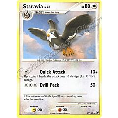 047 / 100 Staravia LV.23 non comune (EN) -NEAR MINT-