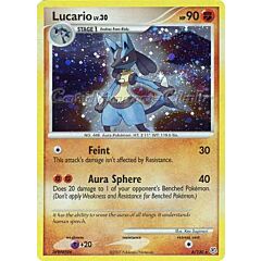 006 / 130 Lucario Lv.30 rara foil (EN) -NEAR MINT-