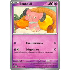 087 / 197 Snubbull Comune normale (IT) -NEAR MINT-