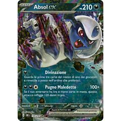 135 / 197 Absol ex Rara Ex foil (IT) -NEAR MINT-