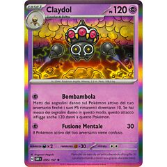 095 / 197 Claydol Rara foil (IT) -NEAR MINT-
