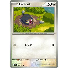 180 / 197 Lechonk Comune normale (IT) -NEAR MINT-