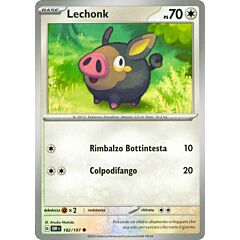 182 / 197 Lechonk Comune normale (IT) -NEAR MINT-