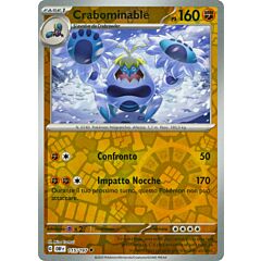 115 / 197 Crabominable Non Comune foil reverse (IT) -NEAR MINT-