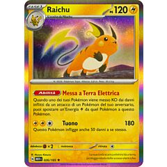 026 / 165 Raichu Rara foil (IT) -NEAR MINT-