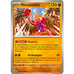 107 / 165 Hitmonchan Non Comune normale (IT) -NEAR MINT-