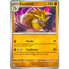 028 / 165 Sandslash Non Comune normale (IT) -NEAR MINT-