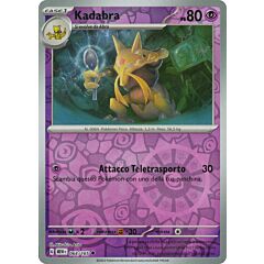 064 / 165 Kadabra Non Comune foil reverse (IT)
