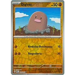 050 / 165 Diglett Comune foil reverse (IT)