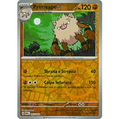 057 / 165 Primeape Non Comune foil reverse (IT)