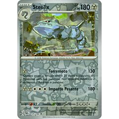 125 / 182 Steelix Rara foil reverse (IT) -NEAR MINT-