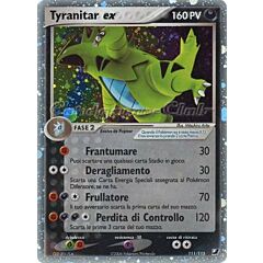 111 / 115 Tyranitar EX rara ex foil (IT) -NEAR MINT-