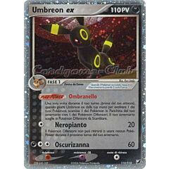 112 / 115 Umbreon EX rara ex foil (IT) -NEAR MINT-