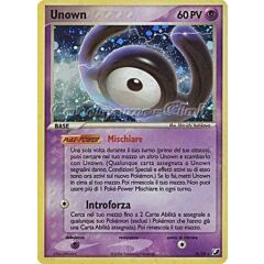 H / 28 Unown rara foil (IT) -NEAR MINT-