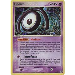 M / 28 Unown rara foil (IT) -NEAR MINT-