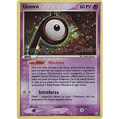 P / 28 Unown rara foil (IT) -NEAR MINT-