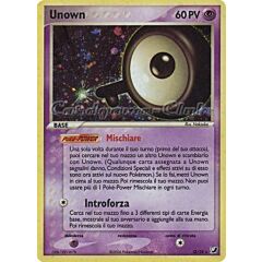 Q / 28 Unown rara foil (IT) -NEAR MINT-