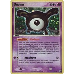 X / 28 Unown rara foil (IT) -NEAR MINT-