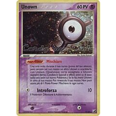 Y / 28 Unown rara foil (IT) -NEAR MINT-