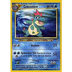 032 / 111 Croconaw Lv. 41 non comune unlimited (IT) -NEAR MINT-