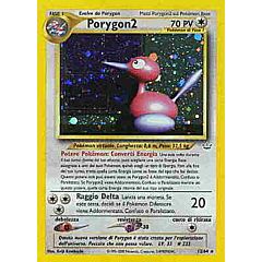 12 / 64 Porygon 2 rara foil unlimited (IT) -NEAR MINT-