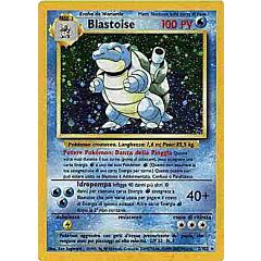 002 / 102 Blastoise rara foil unlimited (IT) -NEAR MINT-