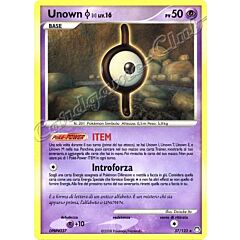 037 / 123 Unown I LIV.16 rara (IT) -NEAR MINT-