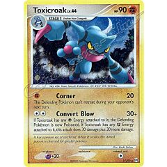 11 / 99 Toxicroak LV.44 rara foil (EN) -NEAR MINT-