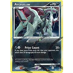 AR1 Arceus LV.100 rara parallela foil (EN) -NEAR MINT-