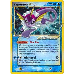 102 / 108 Vaporeon rara "star" foil (EN) -NEAR MINT-