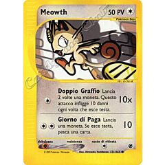 121 / 165 Meowth comune (IT) -NEAR MINT-