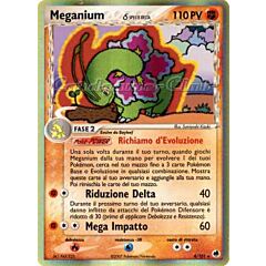 004 / 101 Meganium Specie Delta rara foil (IT) -NEAR MINT-