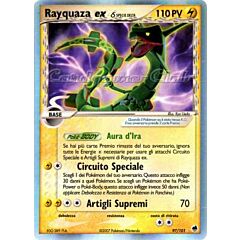 097 / 101 Rayquaza EX Specie Delta rara ex foil (IT) -NEAR MINT-