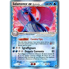 098 / 101 Salamence EX Specie Delta rara ex foil (IT) -NEAR MINT-